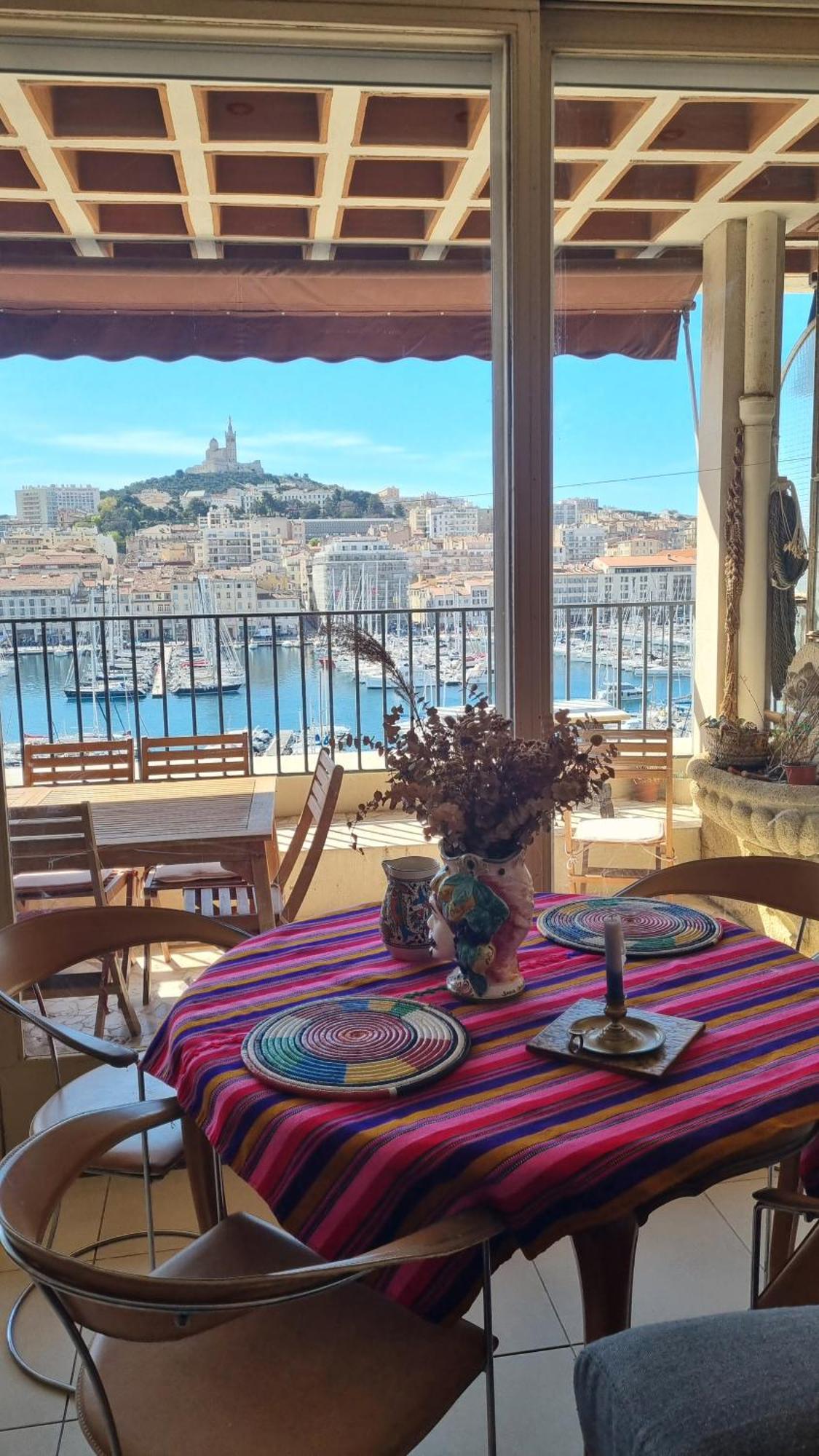Grand T2 Surplombant Le Vieux Port Marseille Daire Dış mekan fotoğraf
